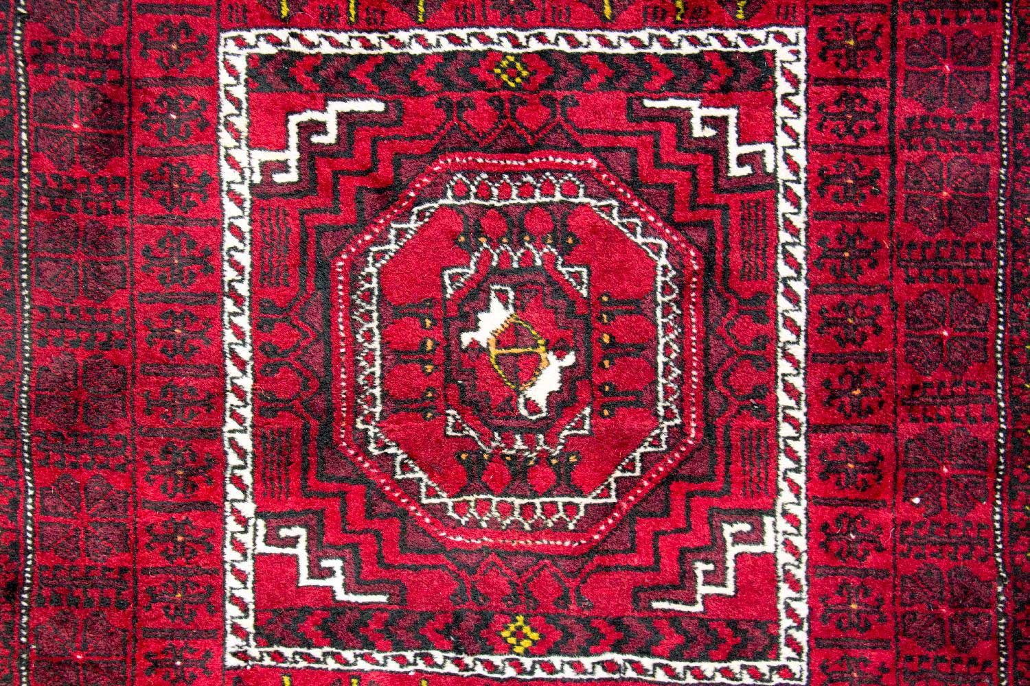 Baluch-tæppe - 270 x 130 cm - rød