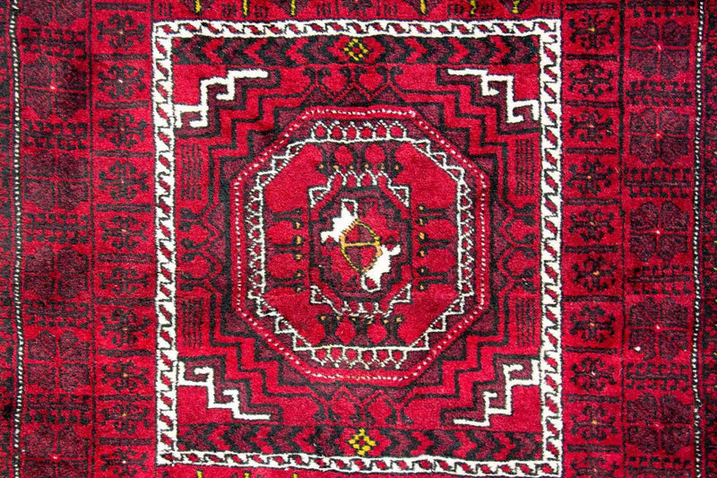 Baluch-tæppe - 270 x 130 cm - rød
