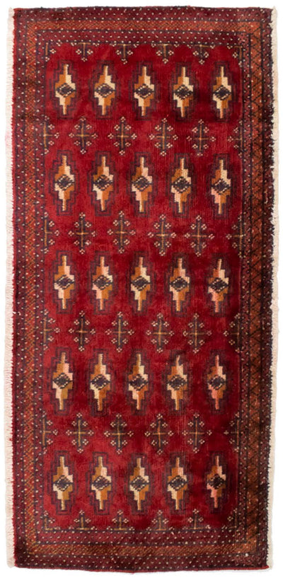 Turkaman-tæppe 60x130cm - Persisk tæppe