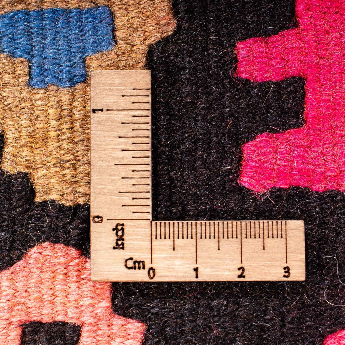 Løber Kelim-tæppe - gammelt - 330 x 145 cm - flerfarvet