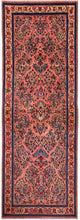 Løber Persisk tæppe - Classic - 218 x 79 cm - pink