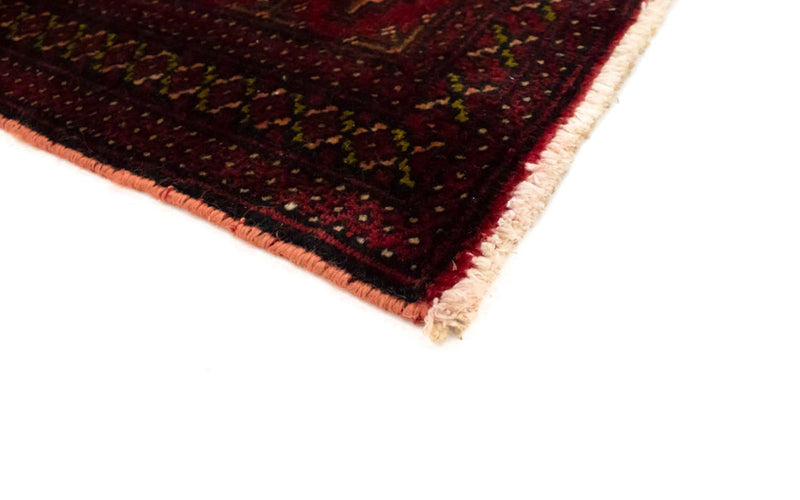 Turkaman-tæppe - 130 x 60 cm - rød