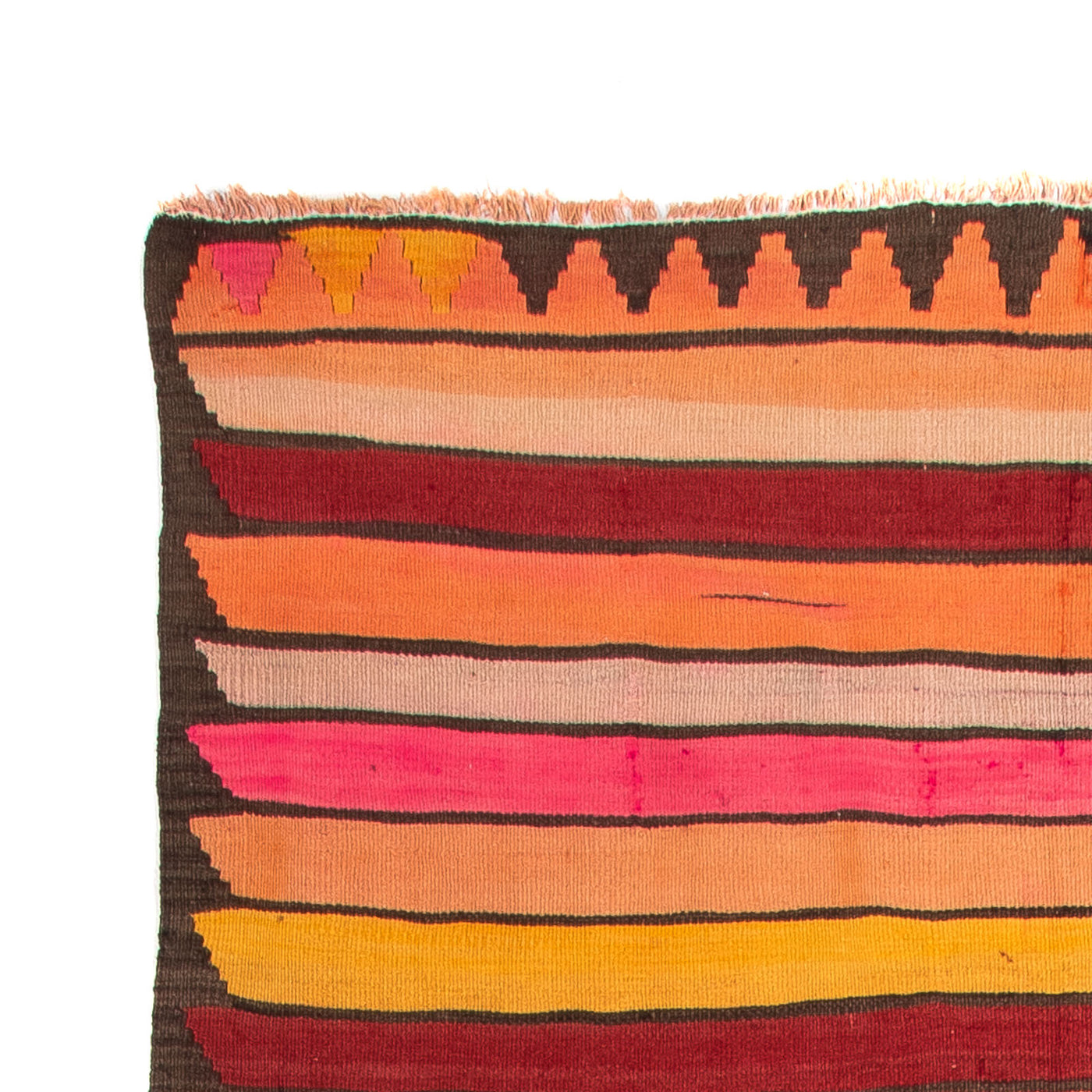 Antikt kilim Tæppe 370x160cm