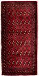Turkaman-tæppe 130x60cm - Persisk tæppe