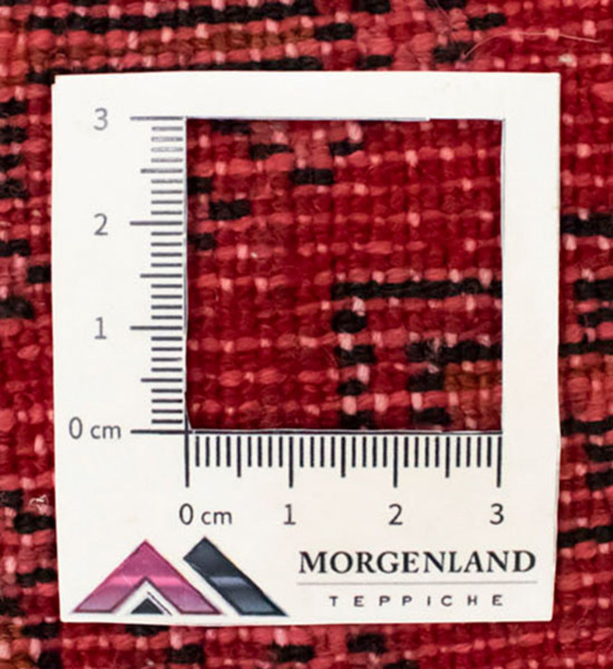 Turkaman-tæppe - 130 x 60 cm - rød