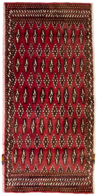 Turkaman-tæppe 60x130cm - Persisk tæppe