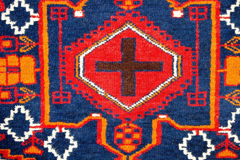 Baluch-tæppe - 136 x 80 cm - flerfarvet