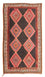 Kelim-tæppe - gammelt - 295 x 170 cm - flerfarvet