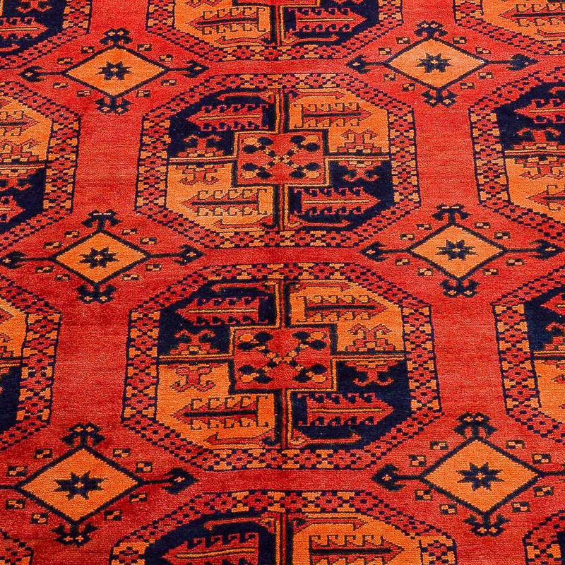 Afghansk tæppe - Kunduz - 300 x 199 cm - rød