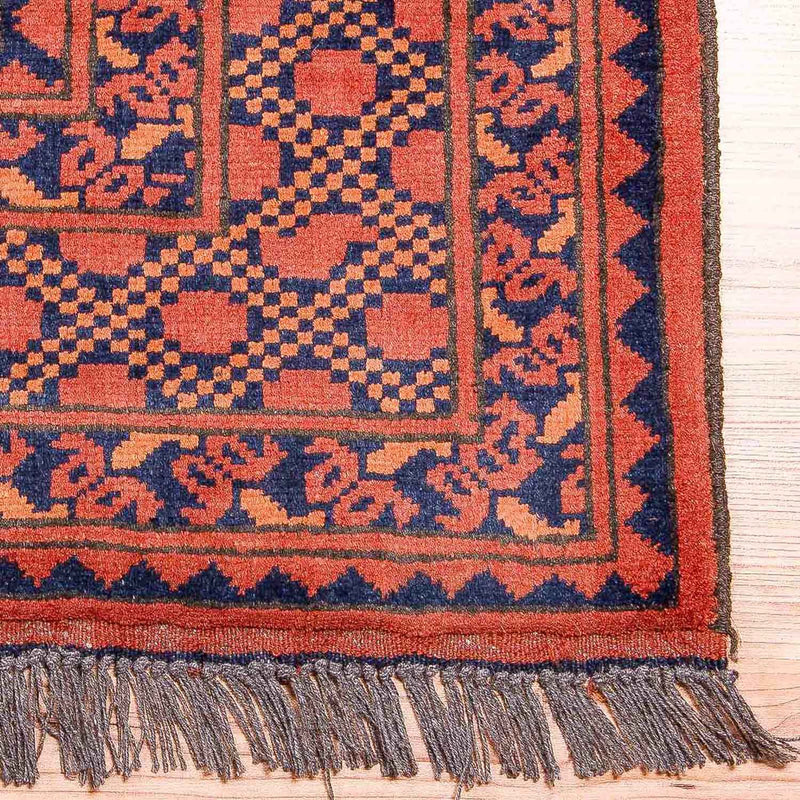Afghansk tæppe - Kunduz - 300 x 199 cm - rød