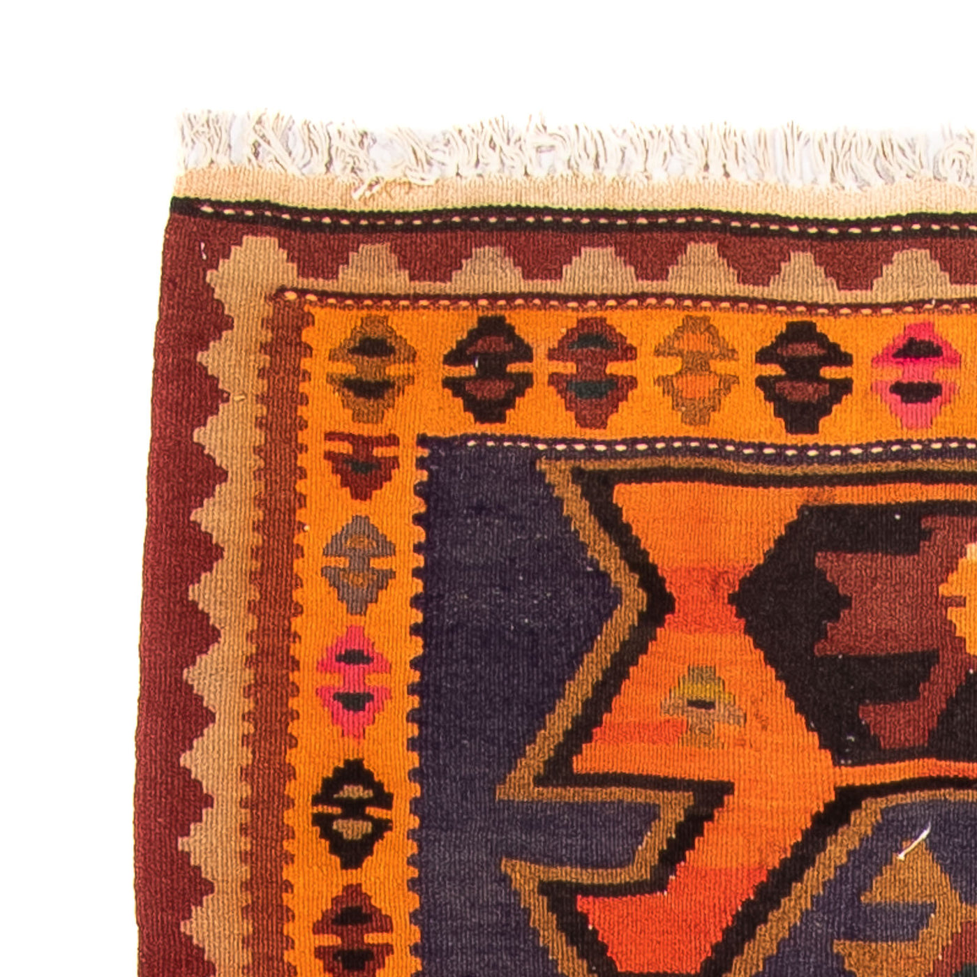 Antikt kilim Tæppe 220x110cm