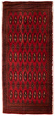 Turkaman-tæppe 130x60cm - Persisk tæppe