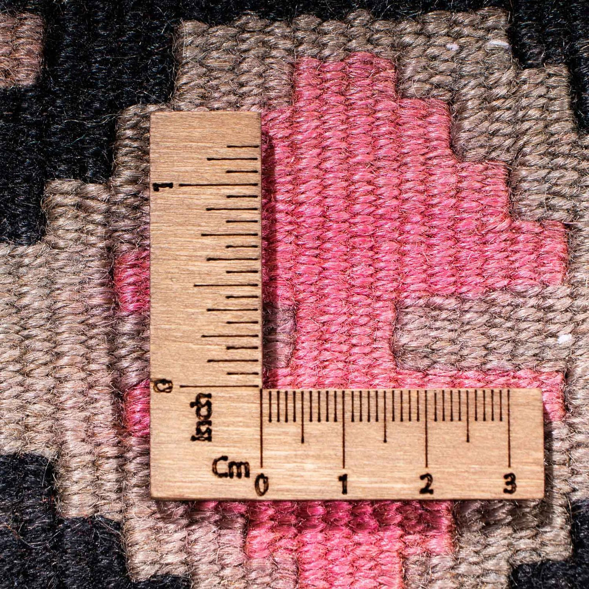 Løber Kelim-tæppe - gammelt - 395 x 180 cm - flerfarvet