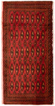 Turkaman-tæppe 130x60cm - Persisk tæppe