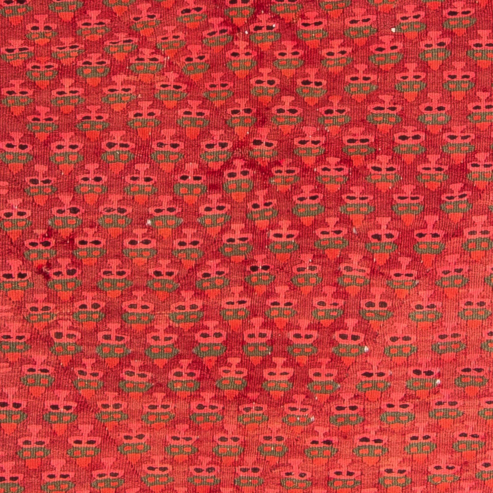 Kelim-tæppe - gammelt - 280 x 145 cm - flerfarvet