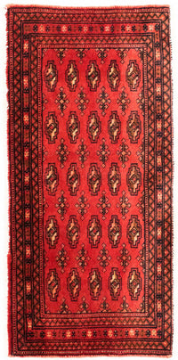Turkaman-tæppe 100x50cm - Persisk tæppe – product image