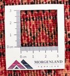 Løber Turkaman-tæppe - 100 x 50 cm - rød