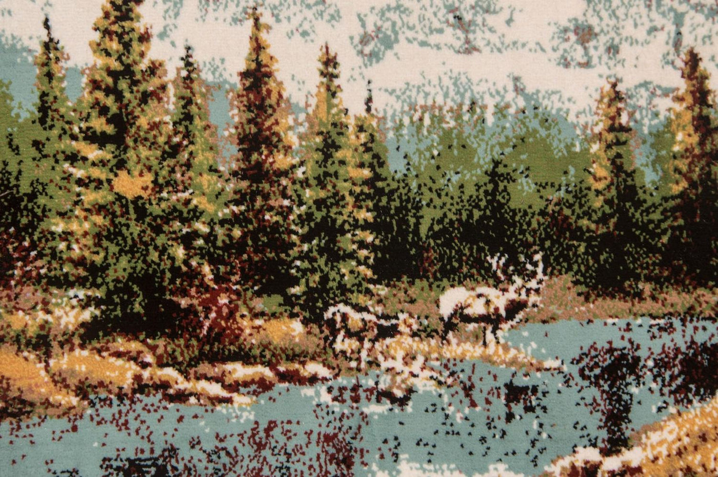 Billede tæppe 85x61cm - Orientalsk tæppe