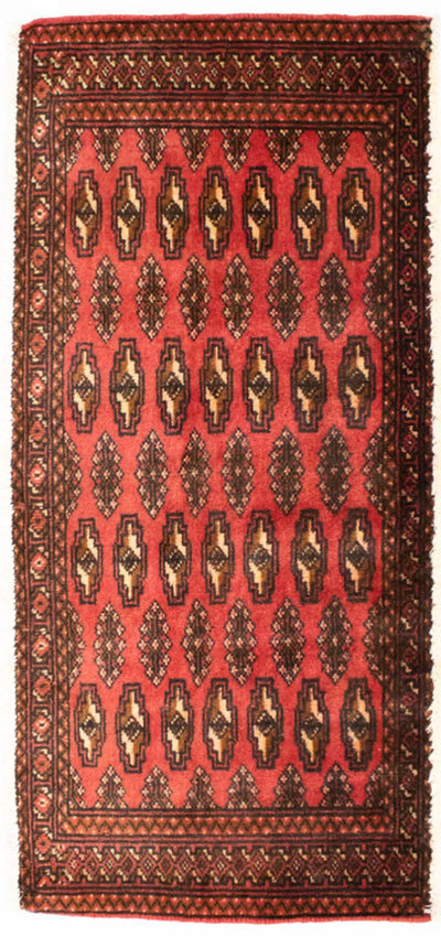 Turkaman-tæppe 50x100cm - Persisk tæppe