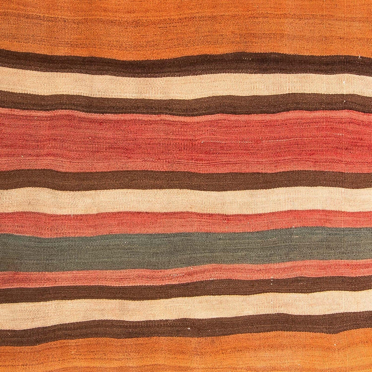 Kelim-tæppe - gammelt - 215 x 170 cm - flerfarvet