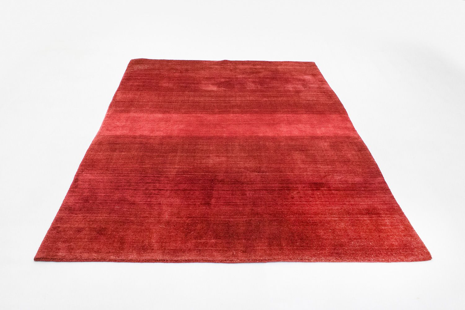 Uldtæppe - 202 x 140 cm - flerfarvet