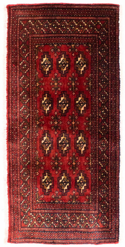 Turkaman-tæppe 50x100cm - Persisk tæppe