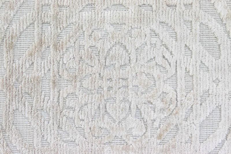 Uldtæppe firkantet  - 67 x 66 cm - beige