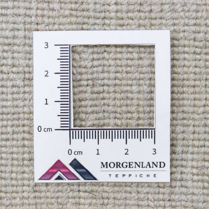 Uldtæppe firkantet  - 67 x 66 cm - beige