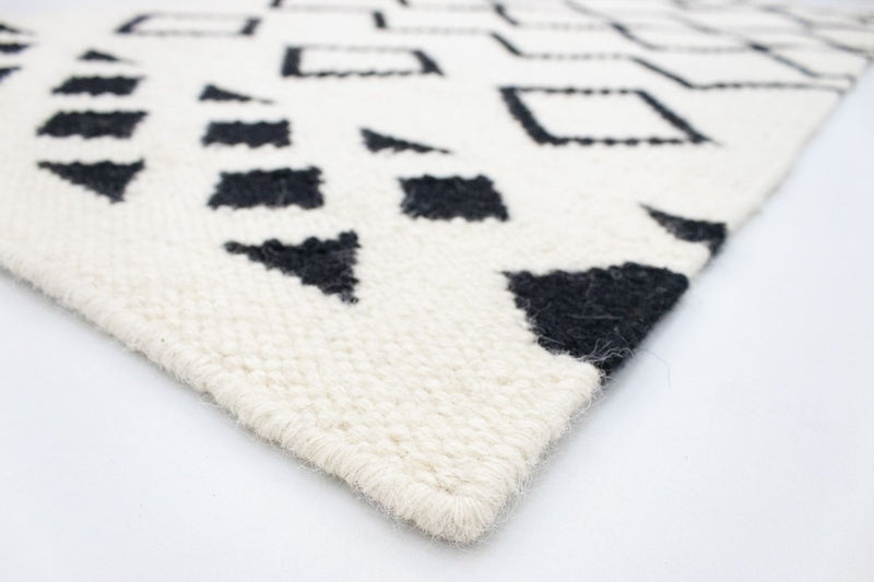 Kelim-tæppe - Trendy - 132 x 63 cm - beige