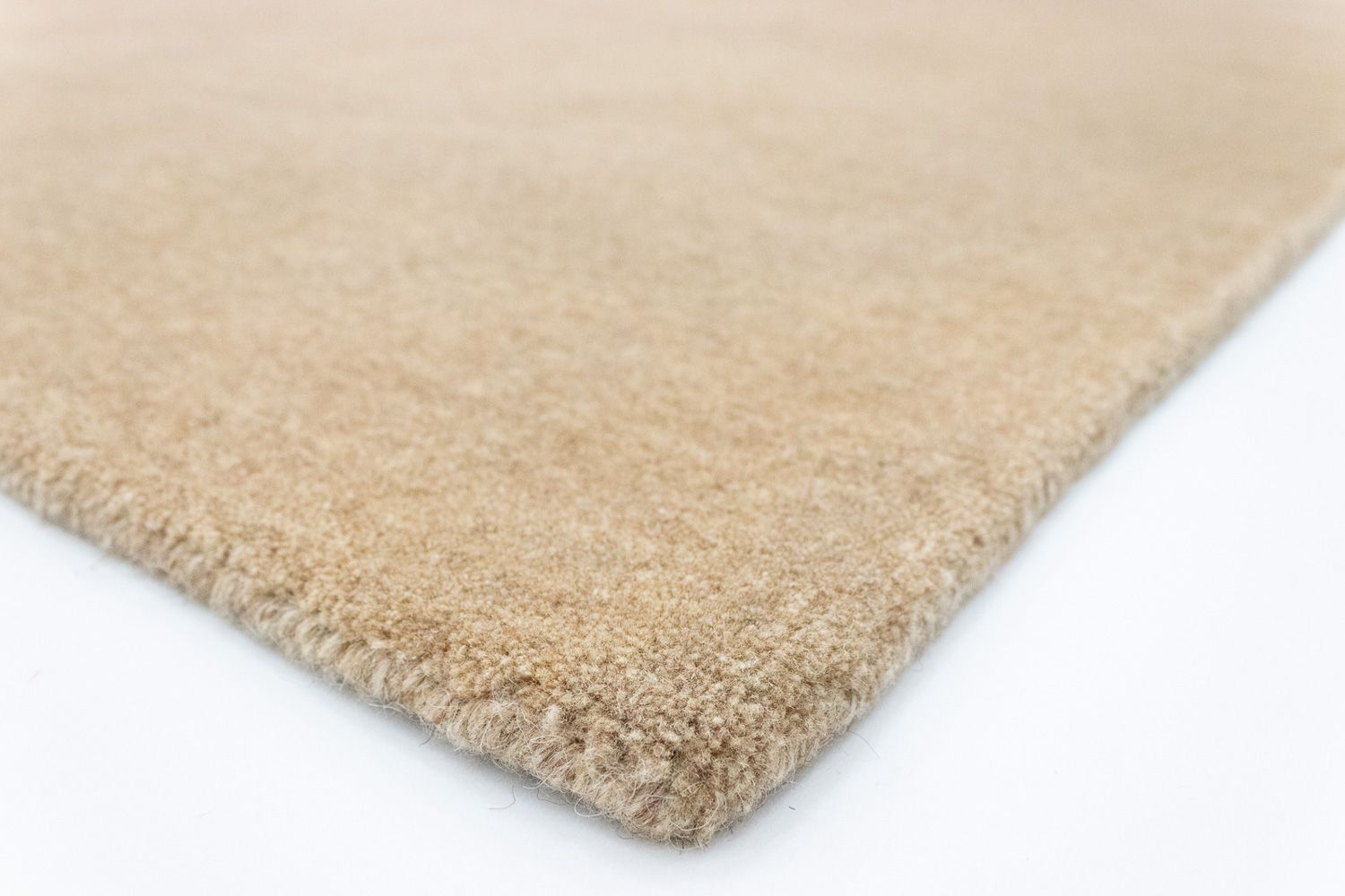 Uldtæppe - 157 x 90 cm - beige