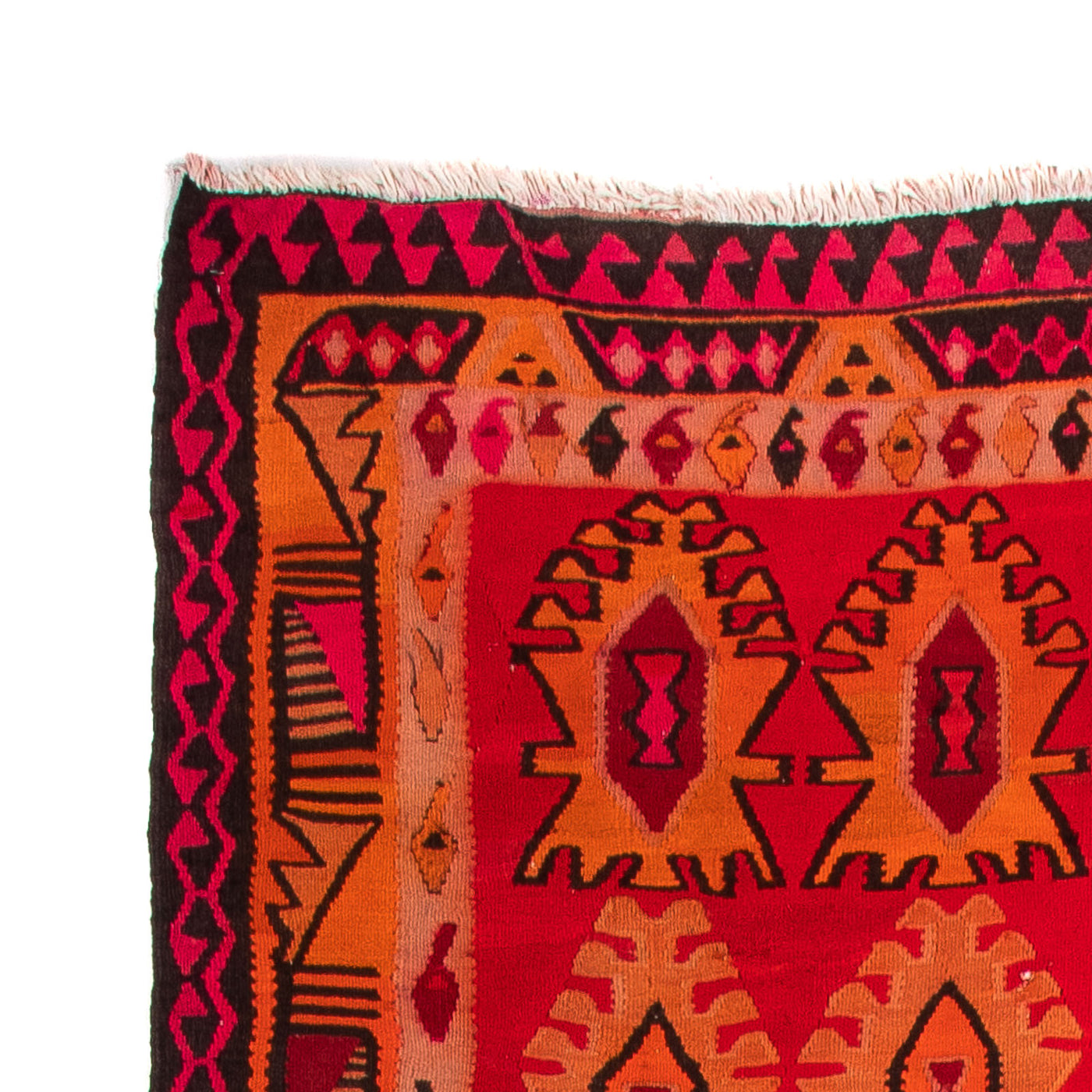 Antikt kilim Tæppe 395x155cm
