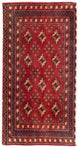 Turkaman-tæppe 100x50cm - Persisk tæppe