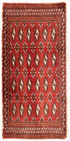 Turkaman-tæppe 100x50cm - Persisk tæppe