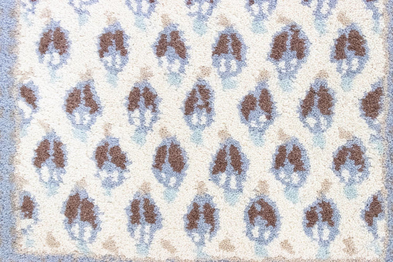 Uldtæppe - 88 x 59 cm - beige