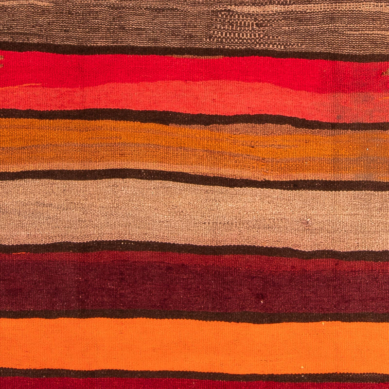 Kelim-tæppe - gammelt - 300 x 160 cm - flerfarvet