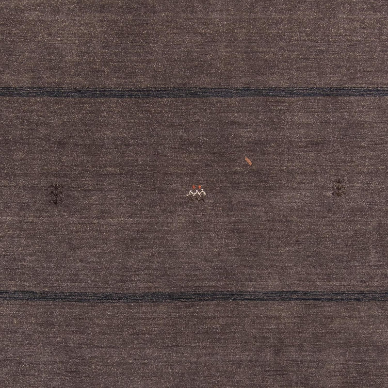 Gabbeh Tæppe - Loribaft Softy - 244 x 173 cm - mørkebrun