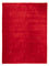 Gabbeh Tæppe - Loribaft Softy - 241 x 178 cm - mørkerød