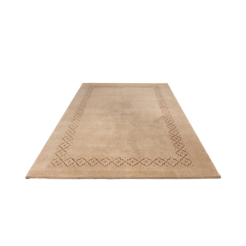 Gabbeh Tæppe - Loribaft Softy - 242 x 170 cm - lys brun
