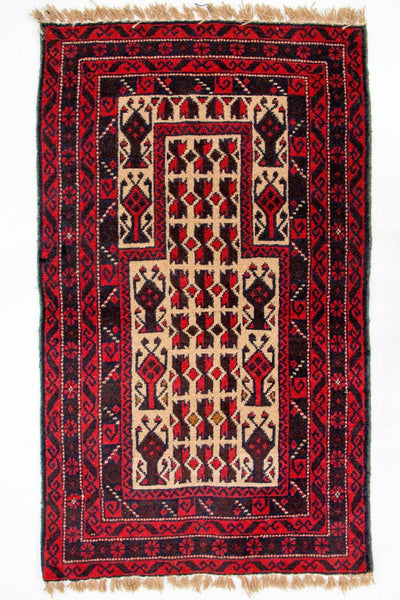 Baluch-tæppe 74x125cm - Orientalsk tæppe