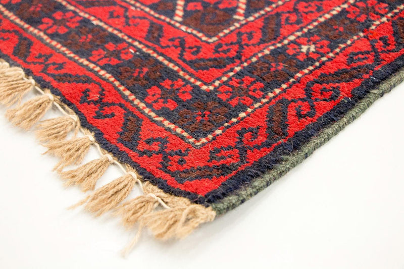 Baluch-tæppe - 125 x 74 cm - rød