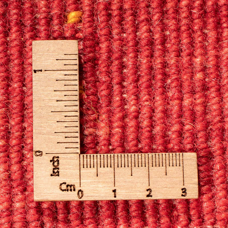 Gabbeh Tæppe - Loribaft Softy - 240 x 170 cm - mørkerød