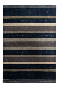 Gabbeh Tæppe - Loribaft Softy - 240 x 172 cm - mørkeblå