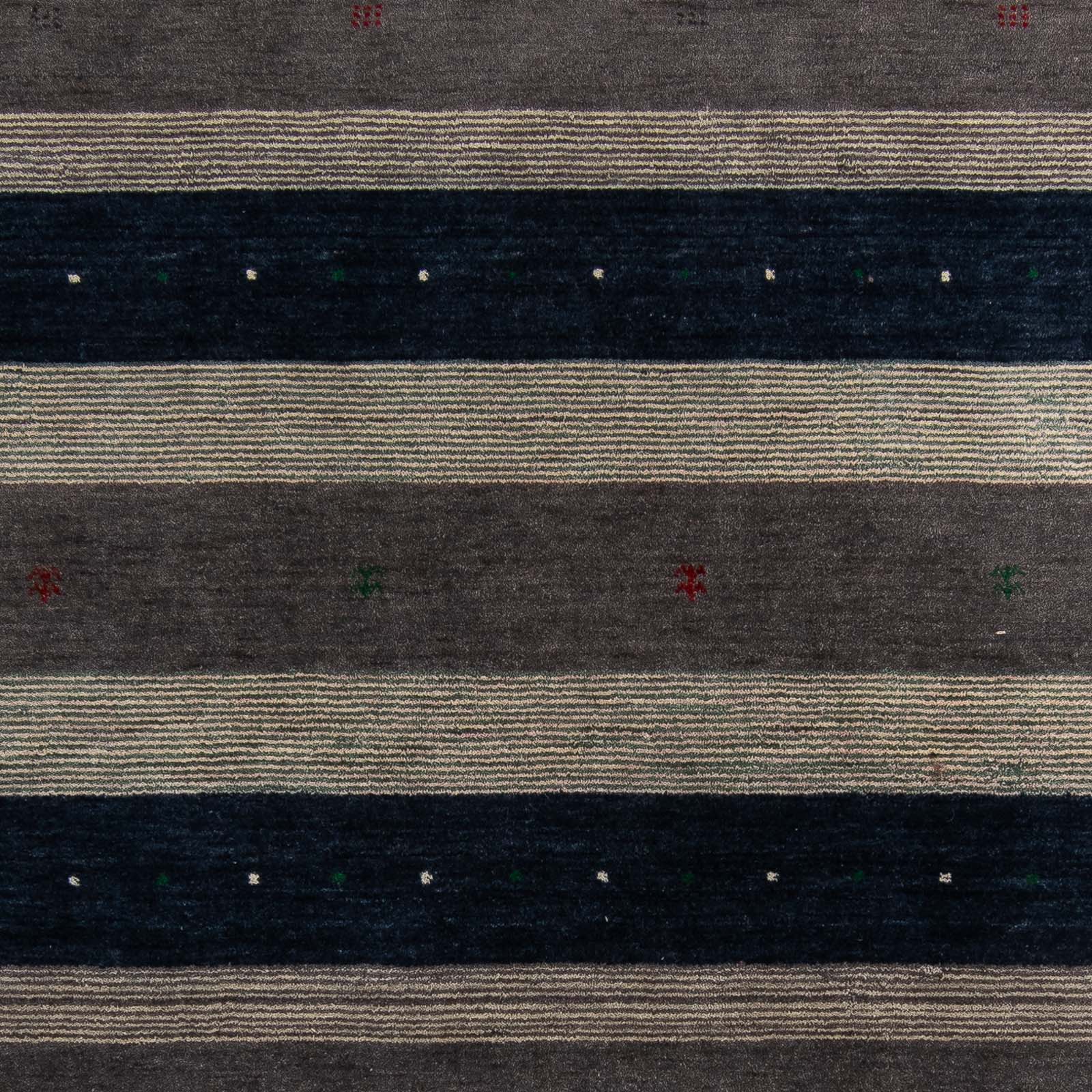 Gabbeh Tæppe - Loribaft Softy - 240 x 172 cm - mørkeblå