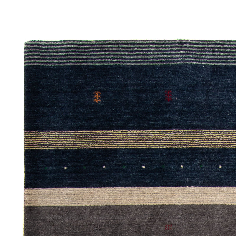 Gabbeh Tæppe - Loribaft Softy - 240 x 172 cm - mørkeblå