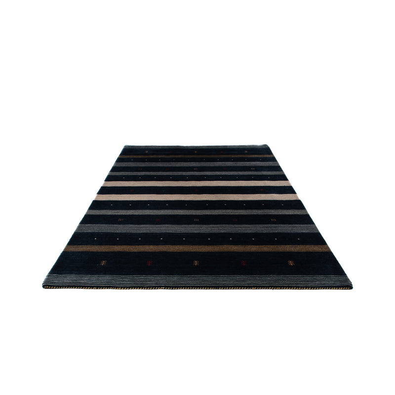 Gabbeh Tæppe - Loribaft Softy - 240 x 172 cm - mørkeblå