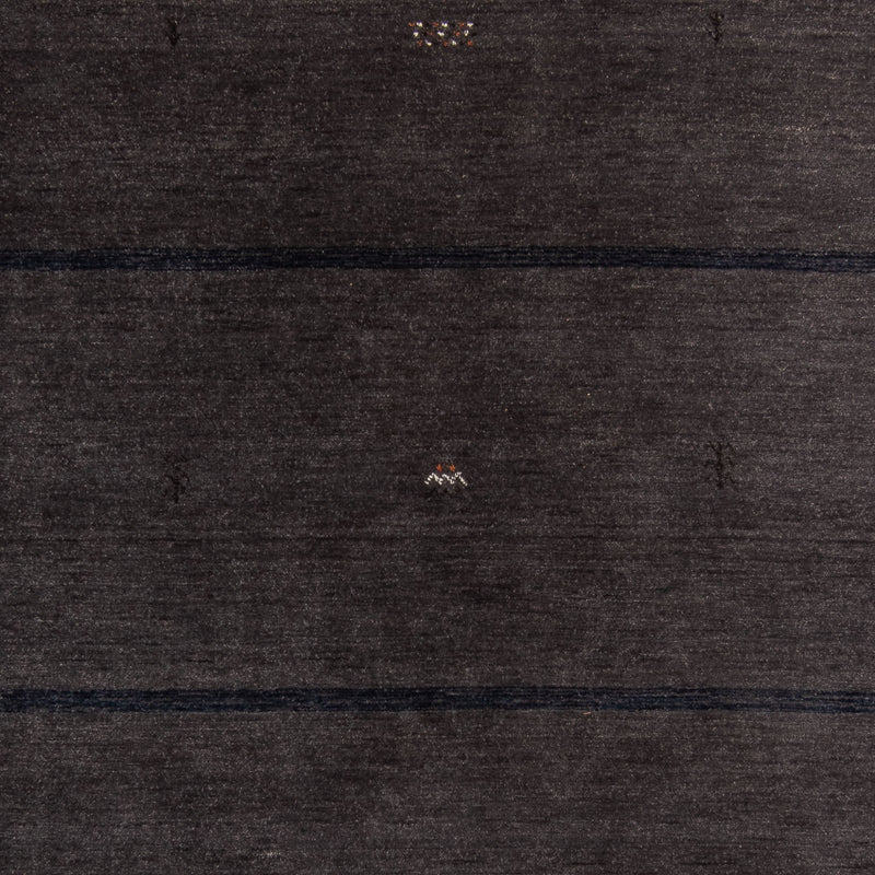 Gabbeh Tæppe - Loribaft Softy - 240 x 173 cm - mørkebrun