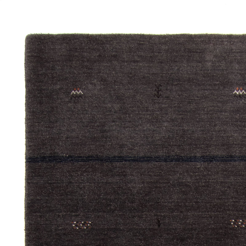 Gabbeh Tæppe - Loribaft Softy - 240 x 173 cm - mørkebrun