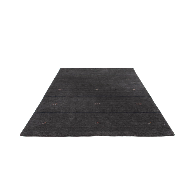 Gabbeh Tæppe - Loribaft Softy - 240 x 173 cm - mørkebrun