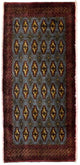 Turkaman-tæppe 130x60cm - Persisk tæppe