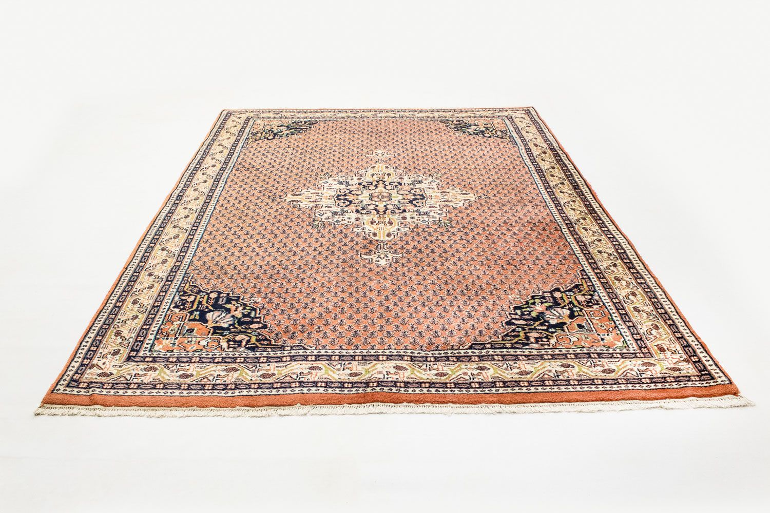 Orientalsk tæppe - 242 x 170 cm - orange